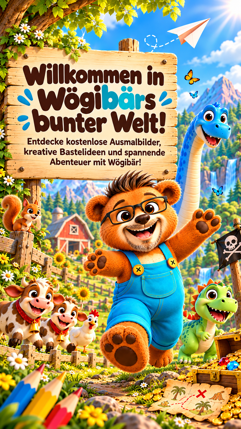 Willkommen in Wögibärs bunter Welt!