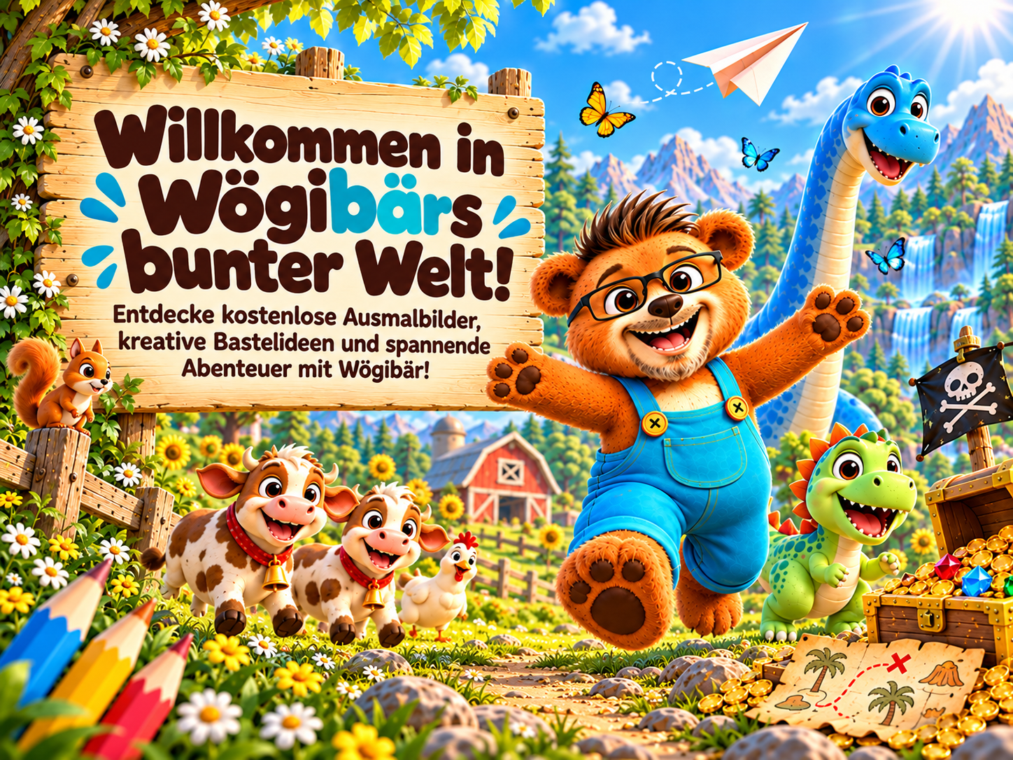 Willkommen in Wögibärs bunter Welt!